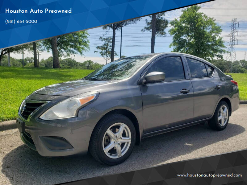 2017 Nissan Versa for sale at Houston Auto Preowned in Houston TX