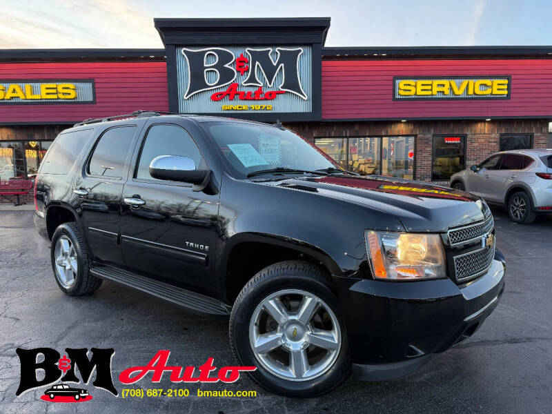 2013 Chevrolet Tahoe for sale at B & M Auto Sales Inc. in Oak Forest IL