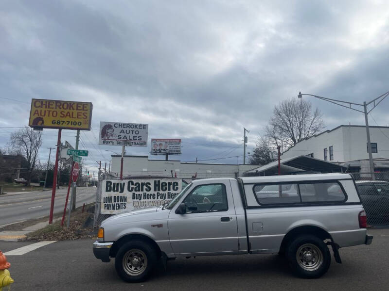 2001 Ford Ranger for sale at Cherokee Auto Sales in Knoxville TN