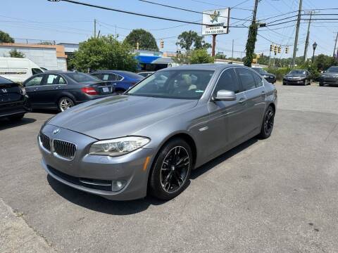2012 BMW 5 Series for sale at Starmount Motors in Charlotte NC