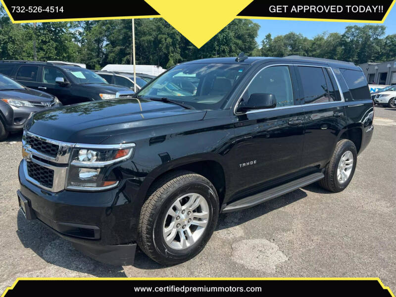 2017 Chevrolet Tahoe for sale at Certified Premium Motors in Lakewood NJ