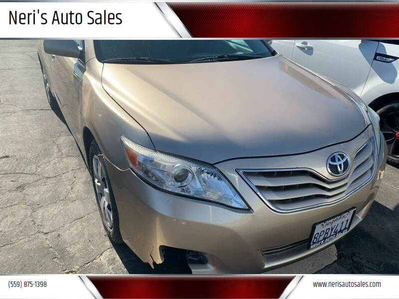 2010 Toyota Camry for sale at Neri's Auto Sales in Sanger CA