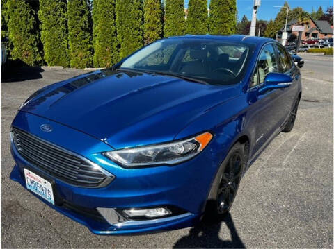 2017 Ford Fusion Hybrid for sale at Cedar Motorsports in Seattle WA