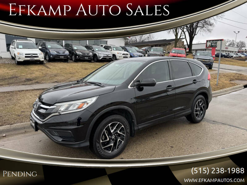 2016 Honda CR-V for sale at Efkamp Auto Sales in Des Moines IA