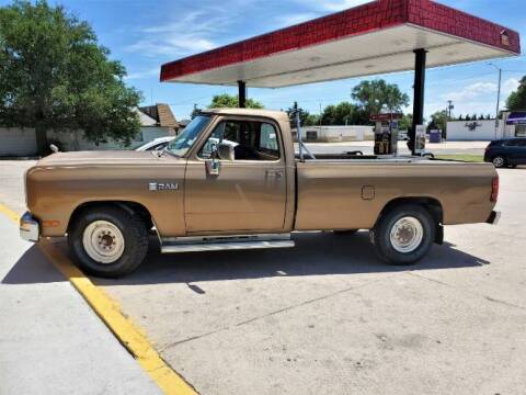 1988 Dodge Ram for sale at Classic Car Deals in Cadillac MI