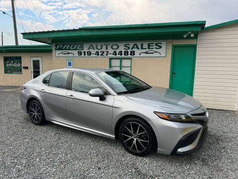 2021 Toyota Camry for sale at Paul Auto Sales in Smithfield NC