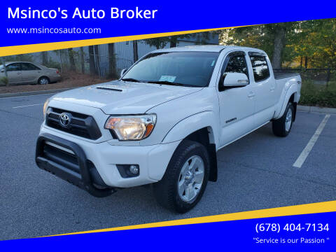 2014 Toyota Tacoma for sale at Msinco's Auto Broker in Snellville GA