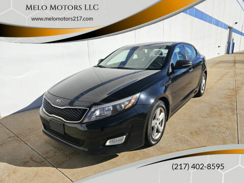 2014 Kia Optima for sale at Melo Motors LLC in Springfield IL