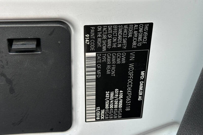 2019 Mercedes-Benz Sprinter