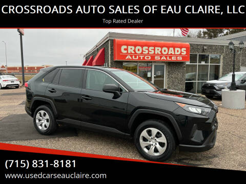 2022 Toyota RAV4 for sale at CROSSROADS AUTO SALES OF EAU CLAIRE, LLC in Eau Claire WI