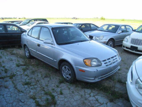 2003 Hyundai Accent for sale at BEST CAR MARKET INC in Mc Lean IL