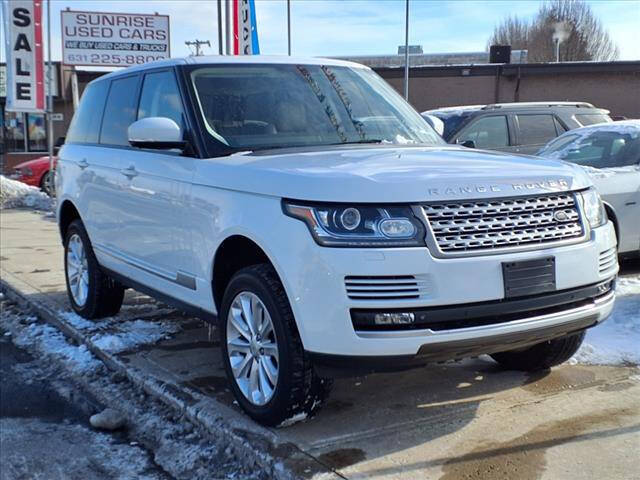 2015 Land Rover Range Rover for sale at Sunrise Used Cars INC in Lindenhurst NY