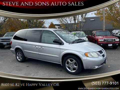 2001 Dodge Grand Caravan for sale at steve and sons auto sales in Happy Valley OR