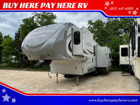 2012 Heartland Greystone 32RE for sale at BUY HERE PAY HERE RV in Burleson TX