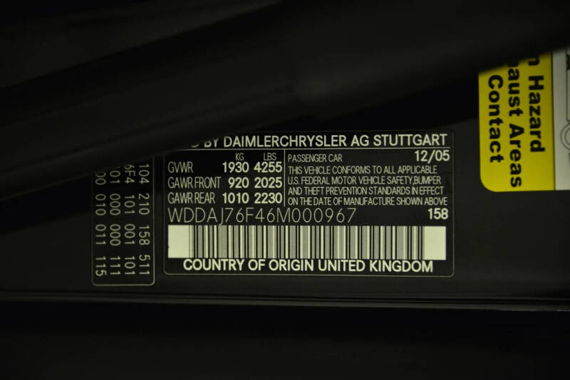 2006 Mercedes-Benz SLR SLR McLaren