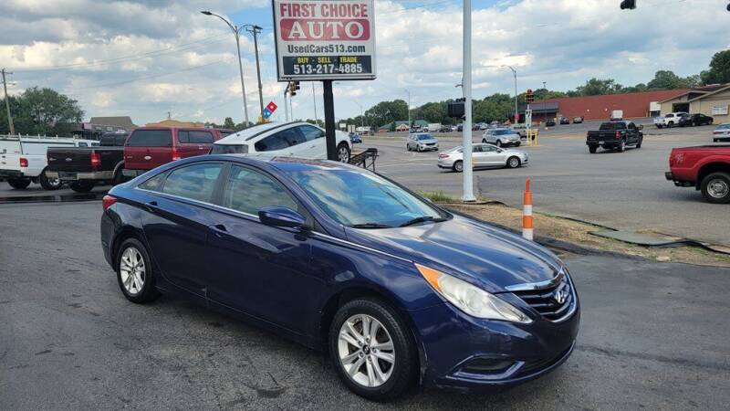 2013 Hyundai Sonata for sale at FIRST CHOICE AUTO Inc in Middletown OH