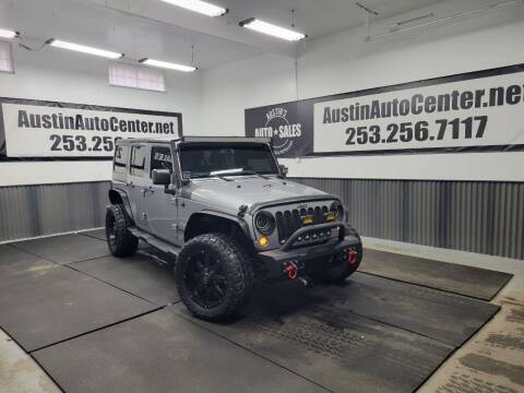 2016 Jeep Wrangler Unlimited for sale at Austin's Auto Sales in Edgewood WA