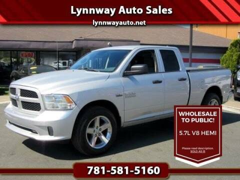 2013 RAM 1500 for sale at Lynnway Auto Sales Inc in Lynn MA