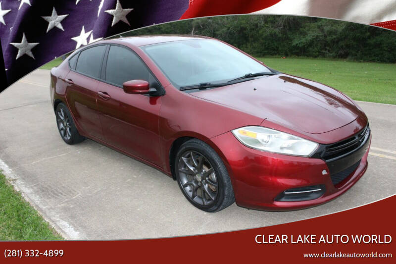 2015 Dodge Dart for sale at Clear Lake Auto World in League City TX