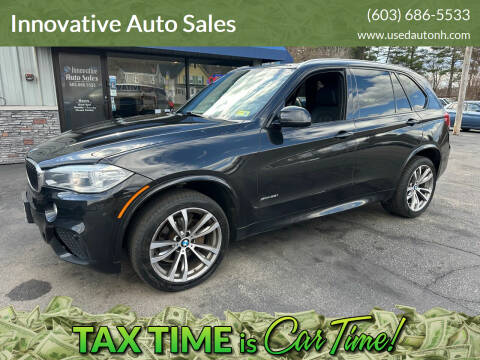 2015 BMW X5 for sale at Innovative Auto Sales in Hooksett NH