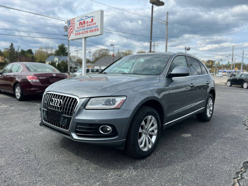 2015 Audi Q5 for sale at M & J Auto Sales in Attleboro MA