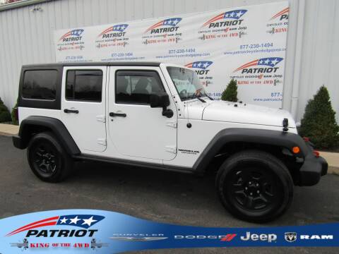 2016 Jeep Wrangler Unlimited for sale at PATRIOT CHRYSLER DODGE JEEP RAM in Oakland MD