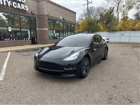 2022 Tesla Model 3 for sale at SOUTHFIELD QUALITY CARS in Detroit MI