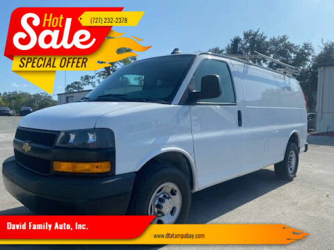 2019 Chevrolet Express Cargo for sale at David Family Auto, Inc. in New Port Richey FL