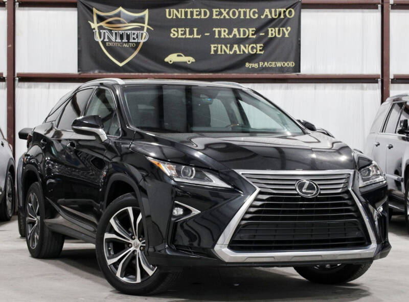 2017 Lexus RX 350 for sale at United Exotic Auto in Houston TX