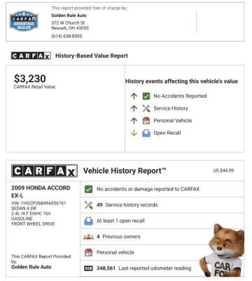 2009 Honda Accord EX-L