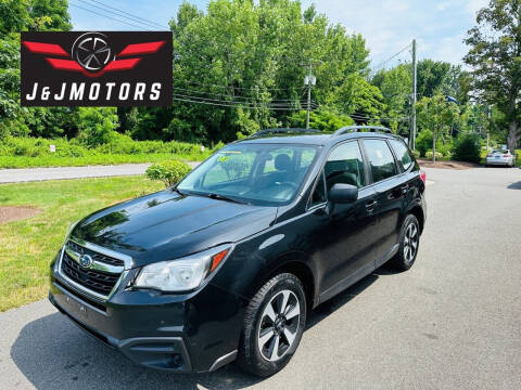 2018 Subaru Forester for sale at J & J MOTORS in New Milford CT