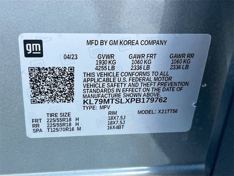 2023 Chevrolet TrailBlazer RS