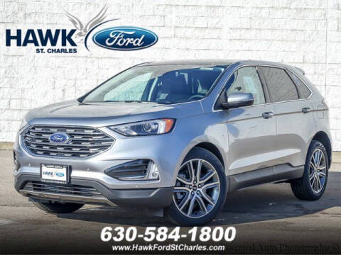 2024 Ford Edge for sale at Hawk Ford of St. Charles in Saint Charles IL