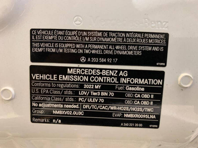 2022 Mercedes-Benz A-Class A 220 4MATIC