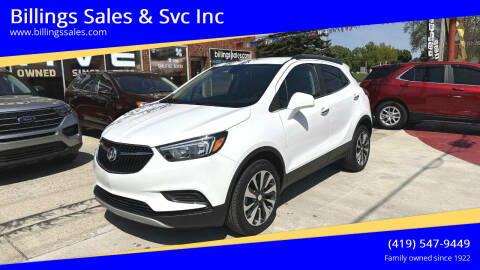 2021 Buick Encore for sale at Billings Sales & Svc Inc in Clyde OH