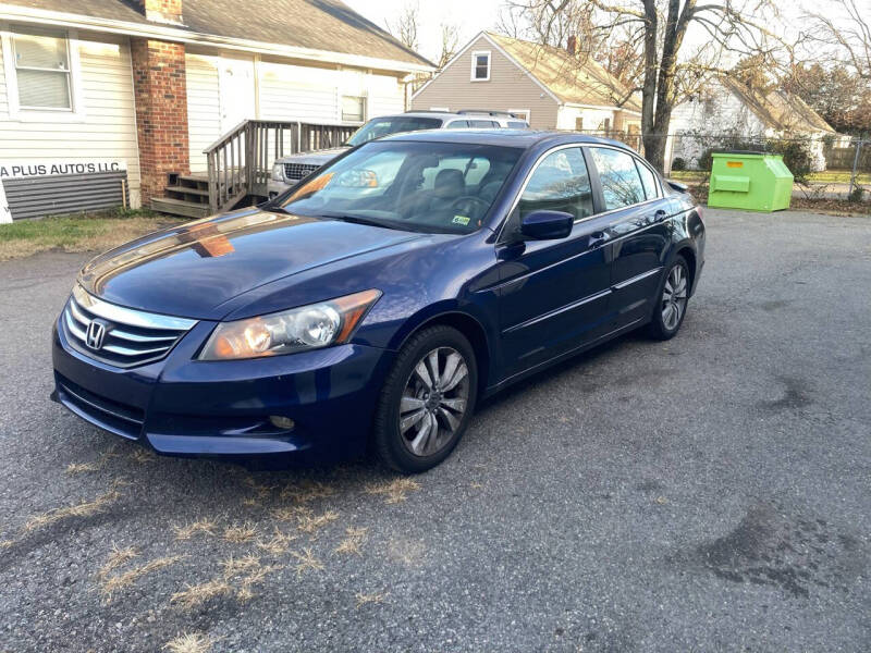 2012 Honda Accord for sale at Elite Autos, Inc. in Fredericksburg VA