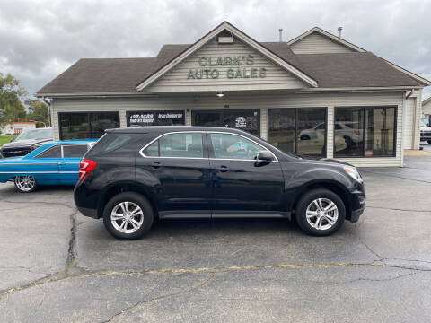 2017 Chevrolet Equinox for sale at Clarks Auto Sales in Middletown OH