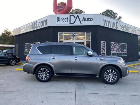2018 Nissan Armada for sale at Direct Auto in D'Iberville MS