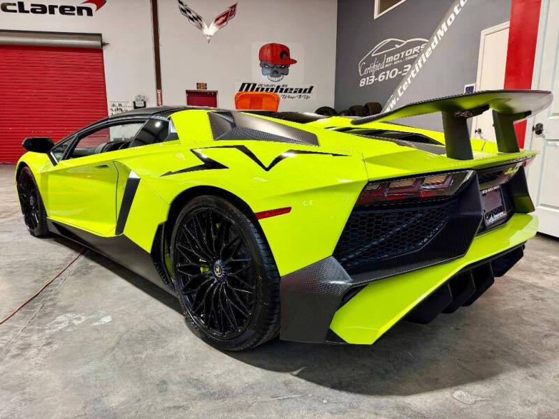 2016 Lamborghini Aventador LP 750-4 SV