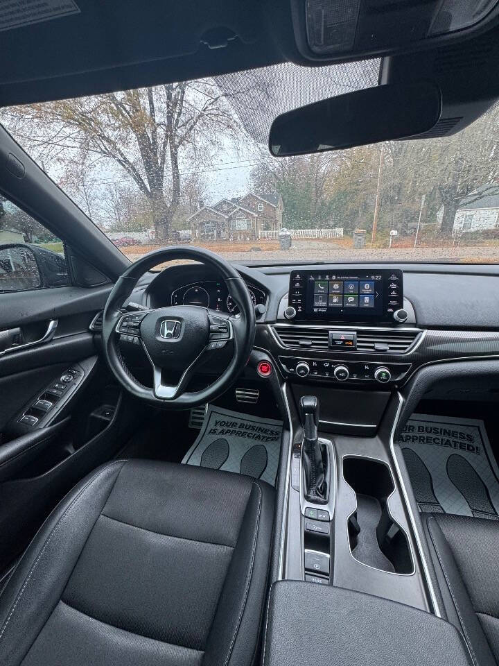 2021 Honda Accord for sale at Bliss Auto Sales LLC in Kannapolis, NC