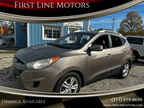 2010 Hyundai Tucson for sale at First Line Motors in Jamestown IN