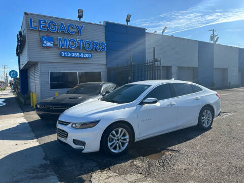 2018 Chevrolet Malibu for sale at Legacy Motors in Detroit MI