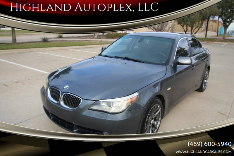 2006 BMW 5 Series for sale at Highland Autoplex, LLC in Dallas TX
