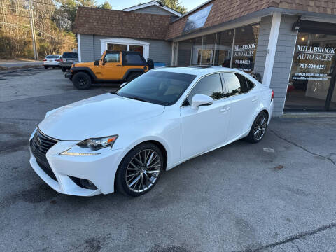 2015 Lexus IS 250 for sale at Millbrook Auto Sales in Duxbury MA