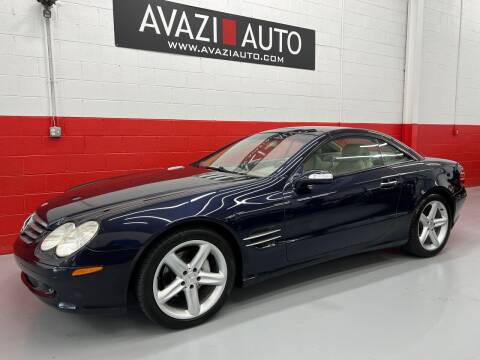 2004 Mercedes-Benz SL-Class for sale at AVAZI AUTO GROUP LLC in Gaithersburg MD