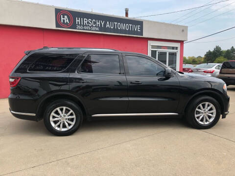 2014 Dodge Durango for sale at Hirschy Automotive in Fort Wayne IN