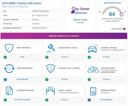 2010 BMW 3 Series 328i xDrive