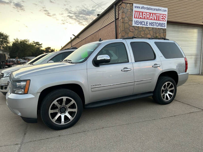 2013 Chevrolet Tahoe for sale at Affordable Cars INC in Mount Clemens MI