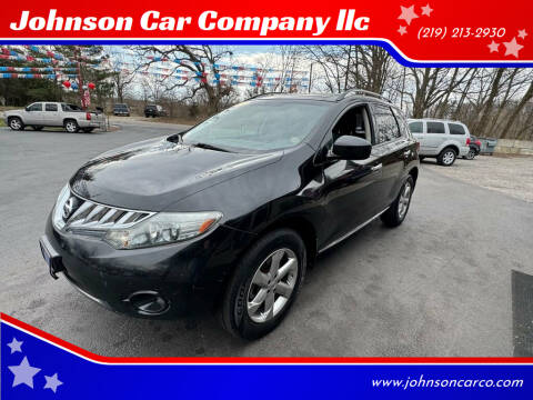 2009 Nissan Murano for sale at Johnson Car Company llc in Crown Point IN