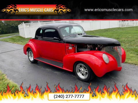 1939 Chevrolet Street Rod for sale at Eric's Muscle Cars in Clarksburg MD